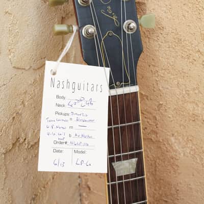 NEW! Nash 60'S LES PAUL CONVERSION Faded Cherry Sunburst image 7