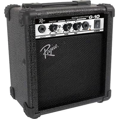 Rogue G10 10 Watt 1x5" Guitar Combo 2010s - Black image 2