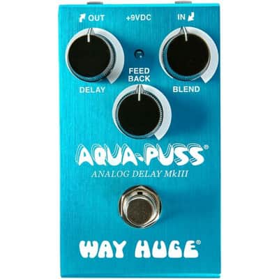 Way Huge WM71 Smalls Series Aqua Puss Analog Delay Mini image 1