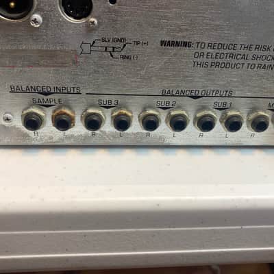 E-MU Emulator IV EIV x Hollywood Gold edition sampler, 2 Gig internal drive, 128 Mb RAM, EFX board image 14