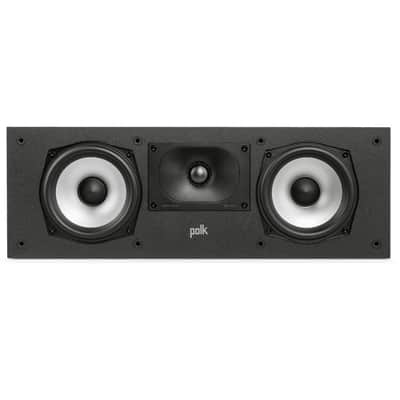 Polk Audio Monitor XT30 High-Resolution Center Channel Loudspeaker, Black image 9