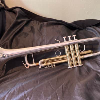 Bach Stradivarius 72 Sterling silver plus bell 43 reverse Leadpipe image 1