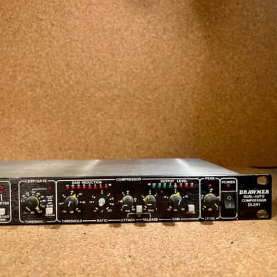 Drawmer DL241 Dual-Auto Compressor with XLR Connectors – 110V/220V – Serviced – Warranty image 9