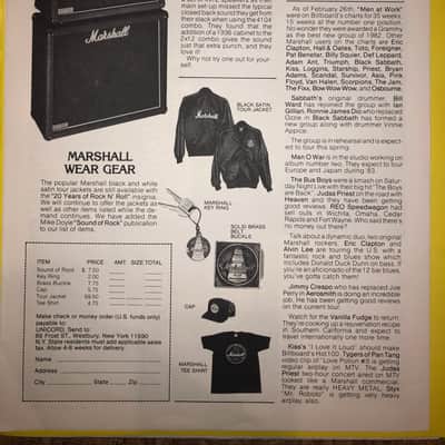 Marshall '77 Price List & '83 Catalog image 2