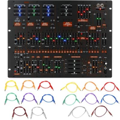 Behringer 2600 Analog Semi-modular Synthesizer with Patch Cables image 2