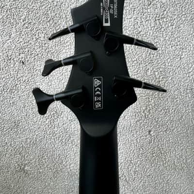 Ibanez BTB625EX-BKF Iron Label 2021 - Present - Black Flat image 2