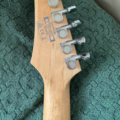 Ibanez SA360QM-TRB Standard with Rosewood Fretboard 2013 - 2017 - Transparent Red Burst image 5