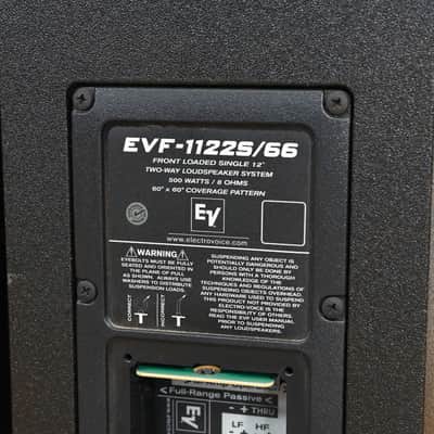 Electro-Voice (EV) EVF-1122S/66 Point-Source 12" Loudspeaker (PAIR) CG01L6Q image 11