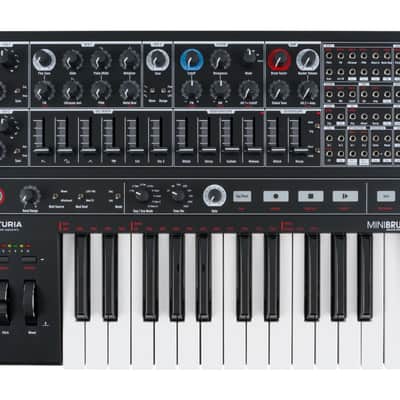 Arturia Minibrute 2 Noir Semi-Modular Analog Keyboard Synthesizer [USED] image 1