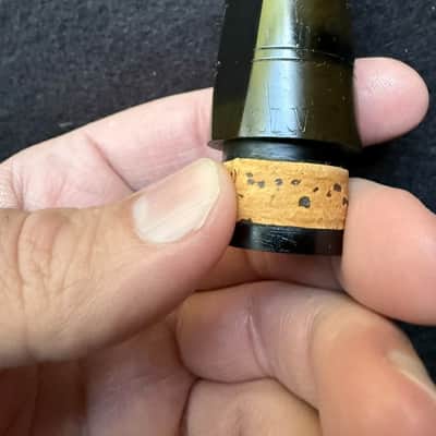 Very Vintage Vandoren 2RV Clarinet Mouthpiece - Rare Large Lettering image 5