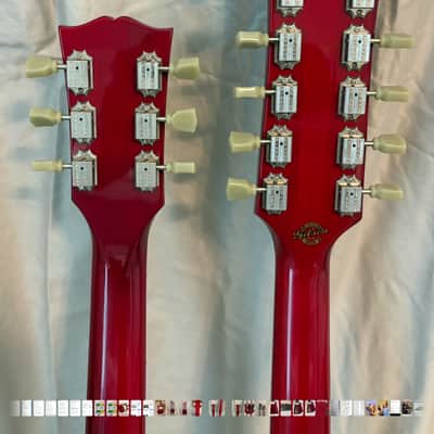 2016 Gibson Custom Shop EDS-1275 Double 12 Guitar in Cherry image 11
