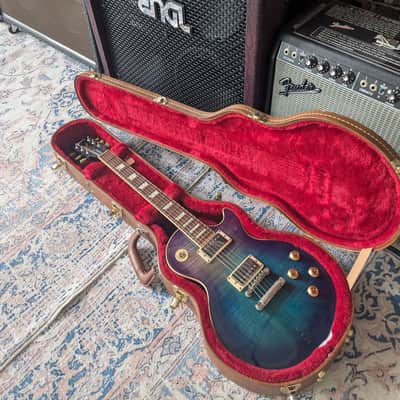 Used Gibson Les Paul Traditional Plus - Blueberry Burst w/OHSC image 10