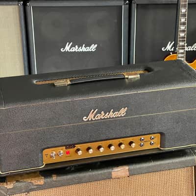 Marshall 1959SLP MK II Reissue - 5881 2-Channel 100-Watt Guitar Amp Head 1993 - Black image 2