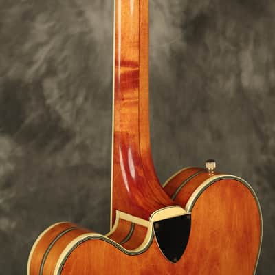 1973 Gretsch 7690 Super Chet Autumn Red Stain faded Orange image 18