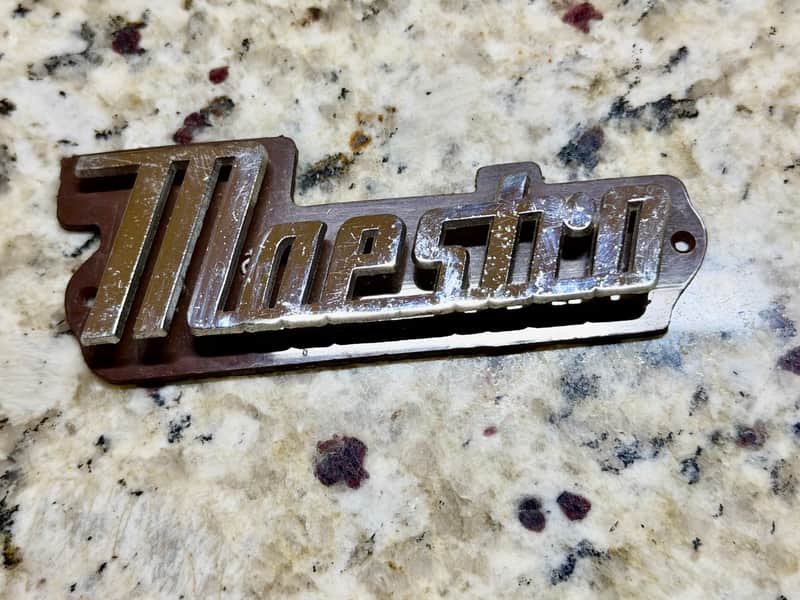 Maestro Amp Logo Badge Emblem 60s Gibson image 1