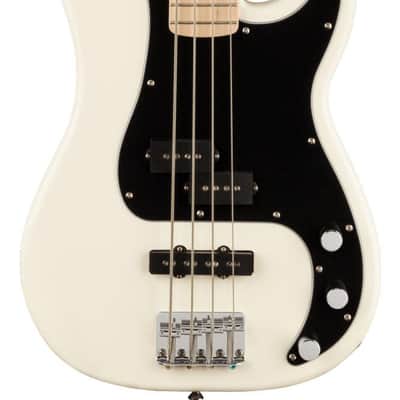 Fender Squier Affinity Precision Bass PJ, Maple Fingerboard, Black Pickguard - Olympic White image 1