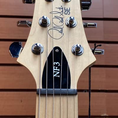 PRS SE NF3 with Maple Fretboard in Pearl White w/Bag image 5