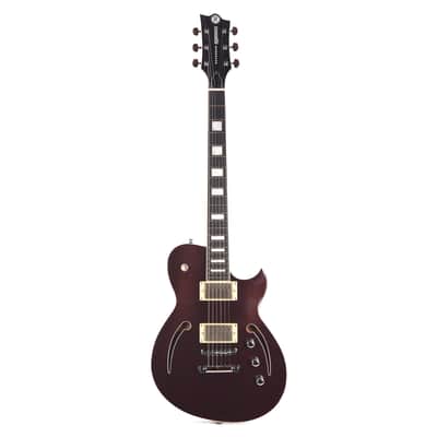 Reverend Roundhouse Air HH Electric Guitar Metallic Bordeaux image 4
