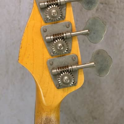 Luthier Made Jazz Bass 2023 - Aged British Racing Green image 18
