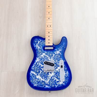 2025 Fender Limited Telecaster Indigo Paisley, Mint w/ Hangtags, Japan MIJ image 2