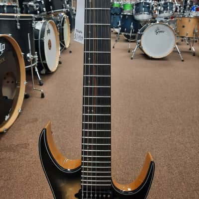 Dean Exile Select Floyd Fluence 7 String - Natural Black Burst image 6