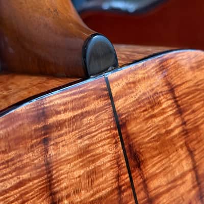 2012 Tony Graziano Baritone Ukulele #598 – Spruce / Figured Koa – Hardshell Case image 9