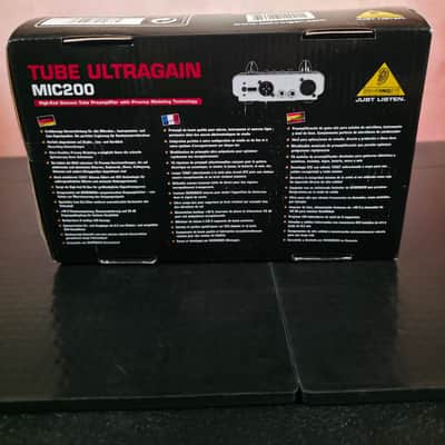 Behringer Tube Ultragain MIC200 Vacuum Tube Modeling Preamplifier 2012 - Present - Standard image 2