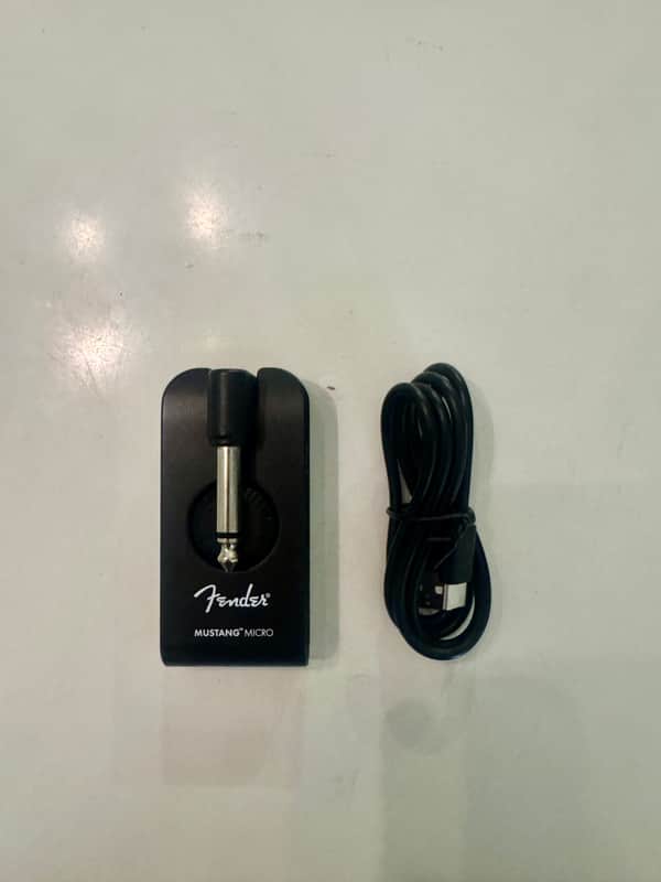 Fender Mustang Micro Guitar Headphone Amp 2021 - Present - Black image 1