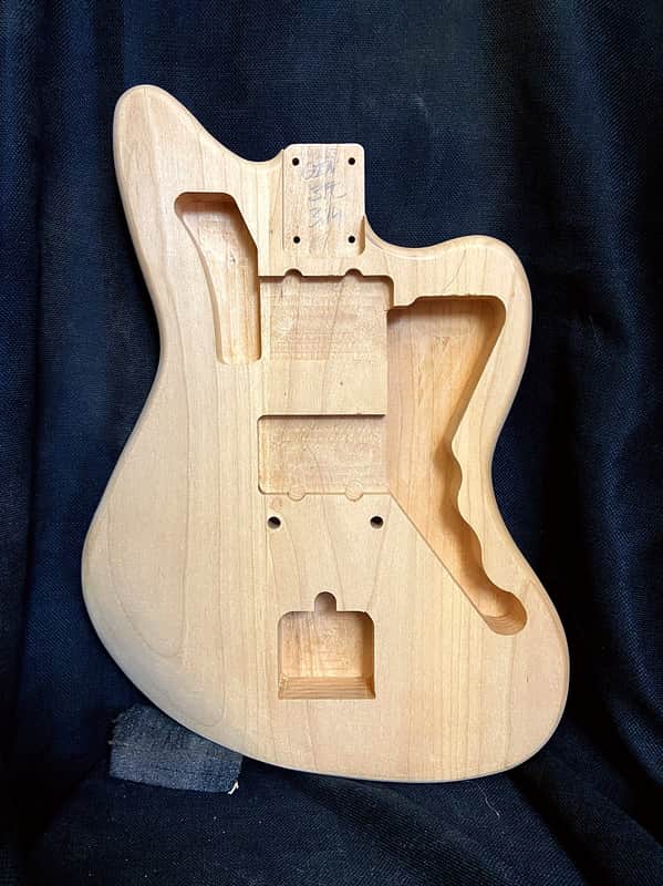Guitar Mill Jazz-Style Body / Ultra Light Alder / 3 lbs. 14 oz. (#GIN-4113) image 1