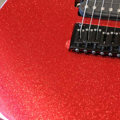 2022 Charvel Custom Shop DK-24 HH GT Electric Guitar Red Sparkle + COA OHSC image 8