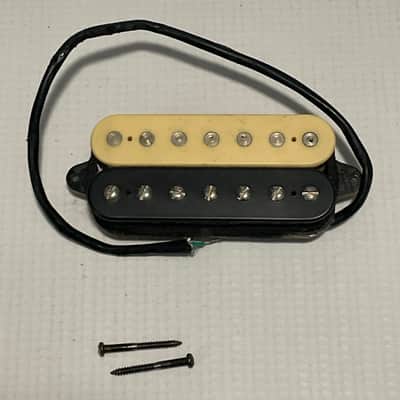 2000's USA DiMarzio DP755 Tone Zone Zebra 7 String Bridge Humbucker Guitar Pickup 18k