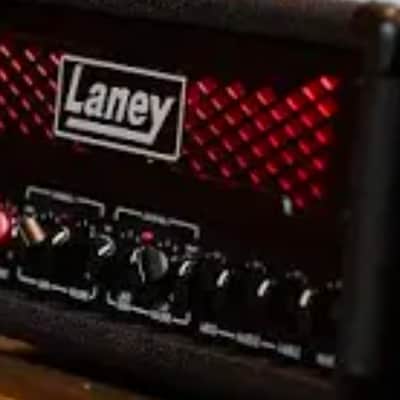 Laney IRF-DUALTOP Ironheart Dualtop 2-Channel 60-Watt Guitar Amp Head 2023 - Present - Black imagen 4