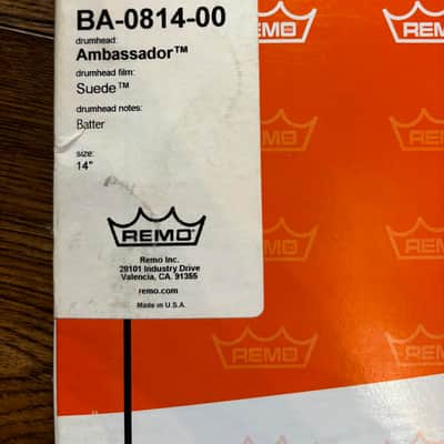 Remo Set of Three 14" Ambassador Drumheads image 5