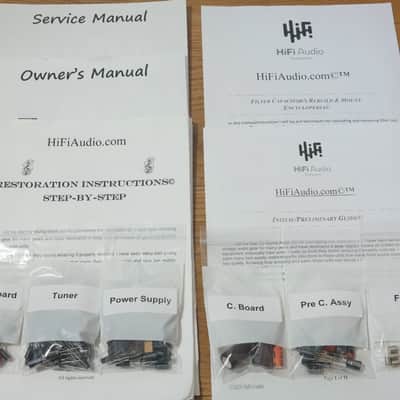 Yamaha CR-2020 restoration kit filter capacitor repair rebuild fix image 2