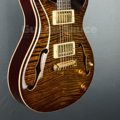 PRS Archtop II Private Stock Antique Tiger Eye 2006 Used (cod.1241UG) image 8
