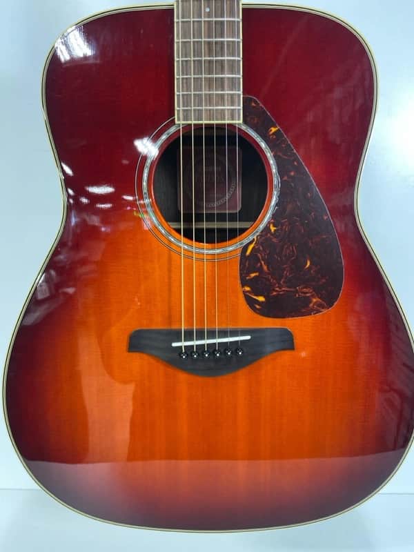 Yamaha FG730S Folk Solid Top Acoustic Guitar | Reverb
