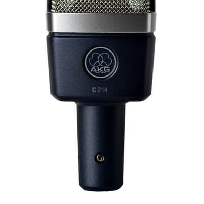 AKG C214 Large Diaphragm Cardioid Condenser Microphone | Reverb