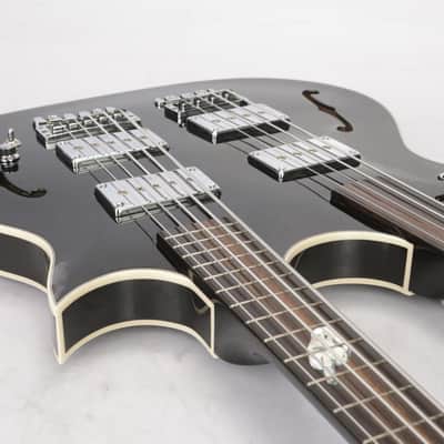 2011 Warwick Custom Shop Starbass SC Double Neck Bass Leland Sklar #38745 image 10