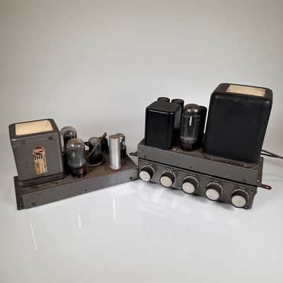 Heathkit WA-P1 Preamplifier & W-2M Mono Tube Power Amplifier & WA-1 Power Supply image 2