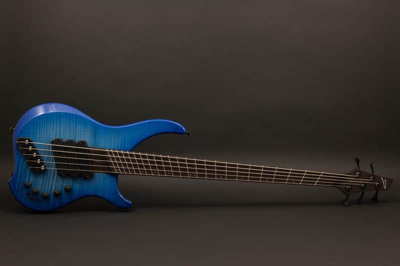 Dingwall ABHS 5-string, New Design 2017, 3x FDV w/SW, Darkglass, Wenge Neck, Solid Flame Maple Body image 1