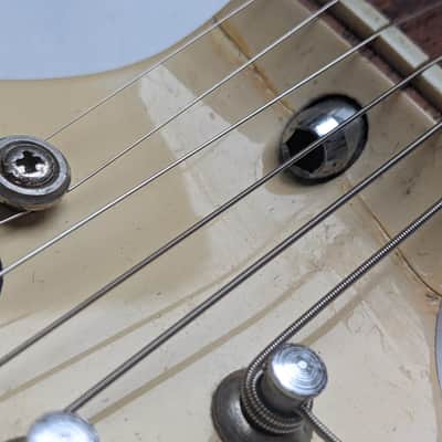 Encore JHS 1EW 1970s - Buttercream - Teisco Made - 70's Japan - RARE - READ - Gibson Scale Length - image 18