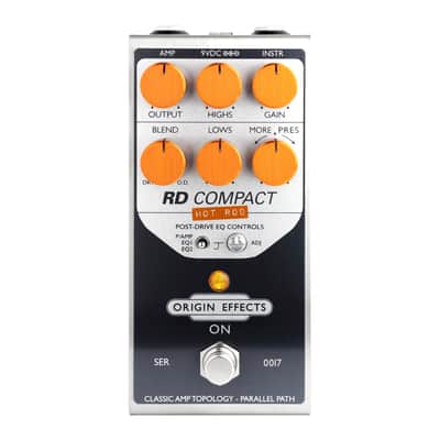 Origin Effects RD Compact Hot Rod Amp Overdrive Pedal image 1