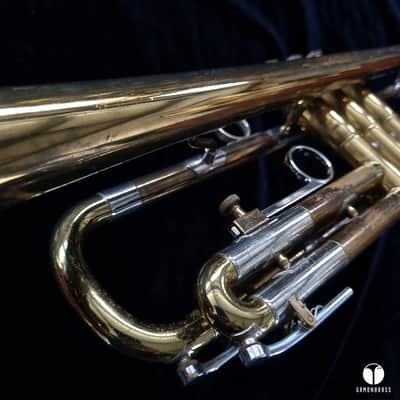 Extra early 40`s F.E Olds Ambassador Los Angeles Hubbard Morgan gamonbrass trumpet image 23