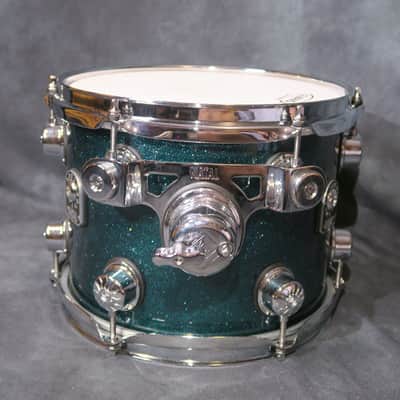Natal Cafe Racer Poplar Green Sparkle Ex Puddle of Mudd 6 Piece Drum Kit + Hardware image 13
