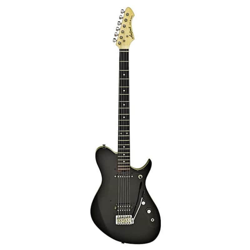 Aria Electric Baritone Guitar - Black image 1