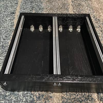 6U 50hp per row Eurorack Modular Unpowered case oak -black 2026 - Black Vehslage Modular image 5