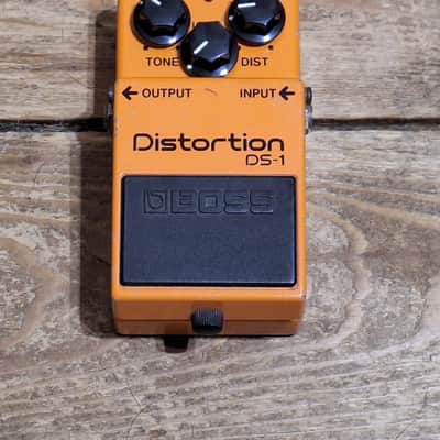 Boss DS-1 Distortion (Black Label) 1982 - 1988 - Orange image 1