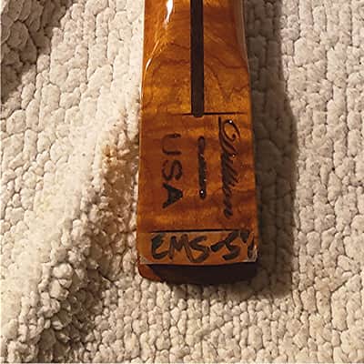 Stunning USA,Roasted Flame maple neck.Made for a Strat body # EMS-59. Make a fair offer. image 9