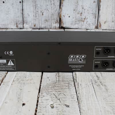 DOD SR231 QX Dual 31 Band EQ Rack Mount Graphic Equalizer image 11