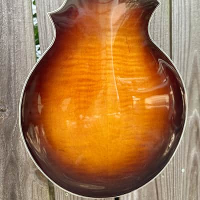 Franzke K-5E - Electric Black top Mandolin 2020 image 5